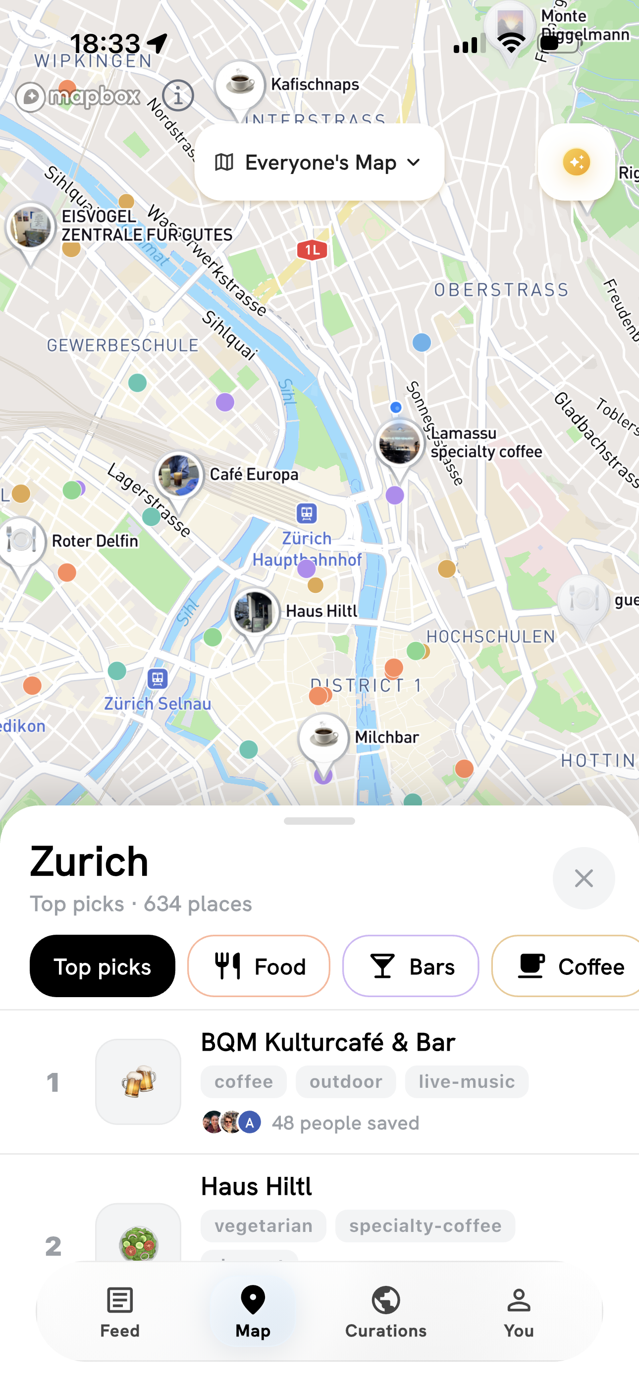 YouKnow app screenshot showing explore any city.